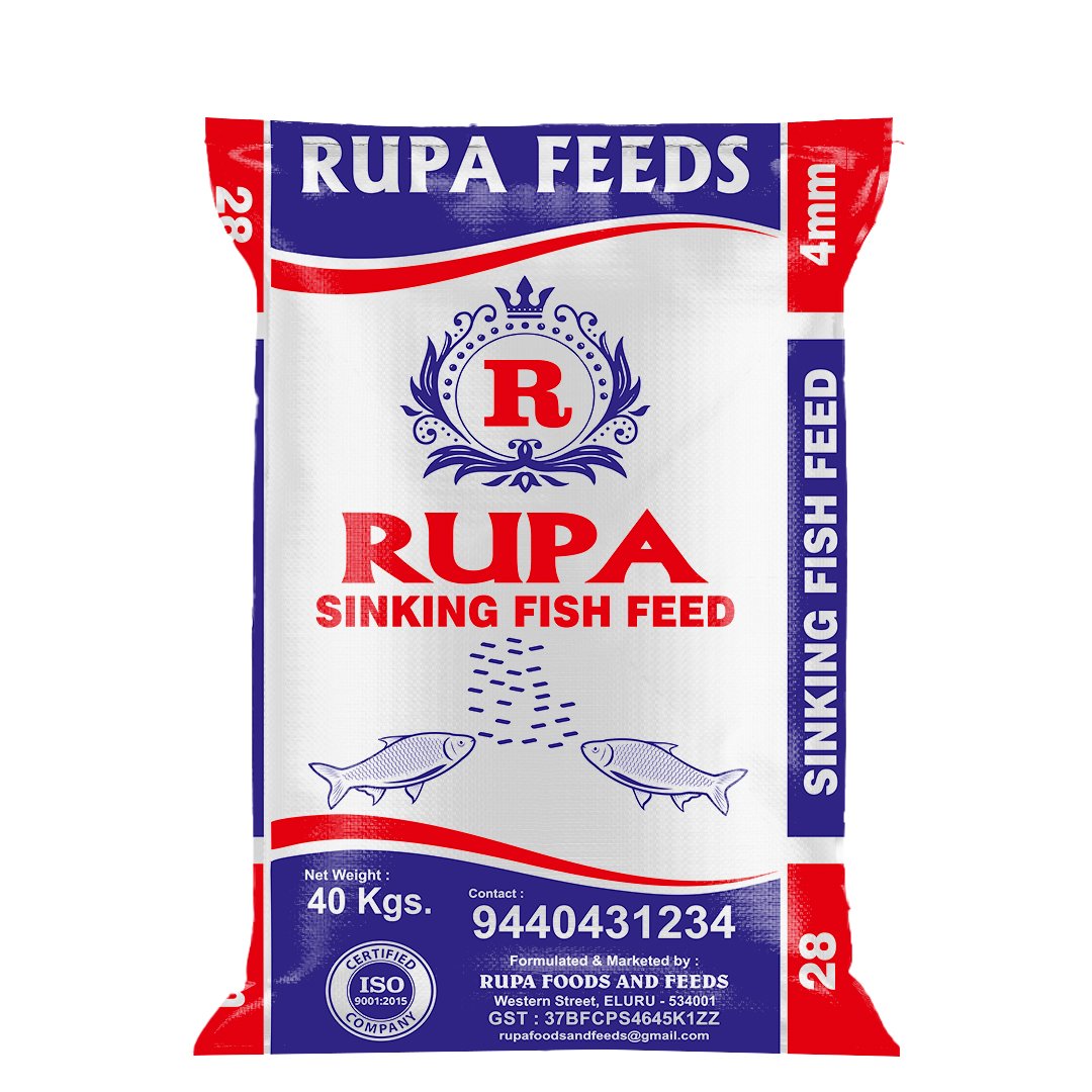 RUPA SINKING FISH FEED (28% Protein)